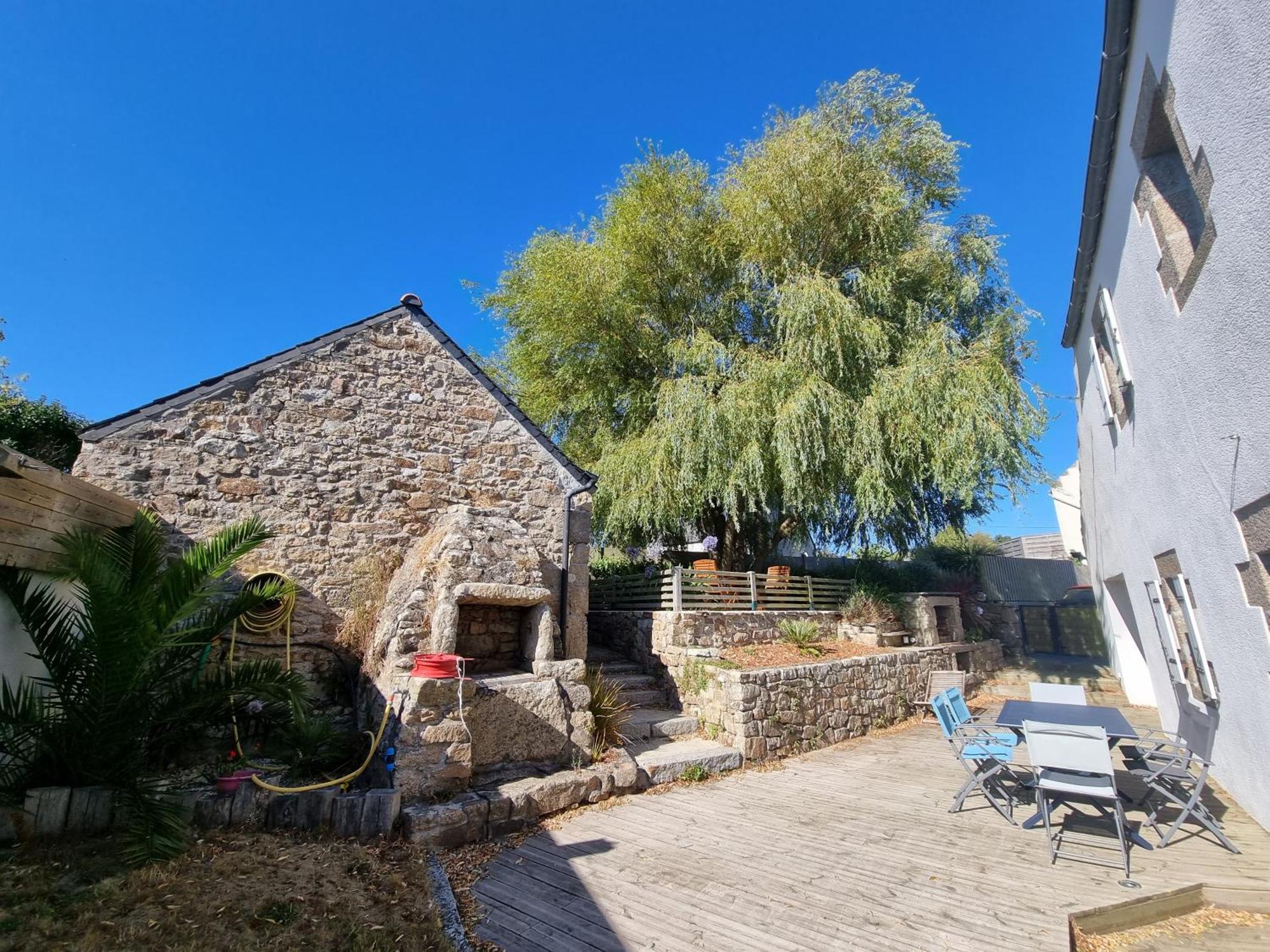 فيلا La Grange De L'Aber Ildut Brélès المظهر الخارجي الصورة